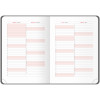 Ежедневник датированный 2024г., A5, 176л., кожзам, OfficeSpace "Winner", салатовый